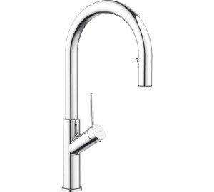 Monomando de fregadera caño extraible